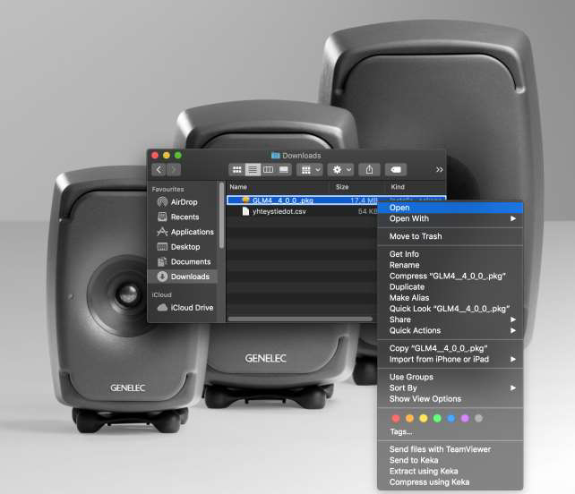 I have a problem installing GLM 4, what should I do? – Genelec Support